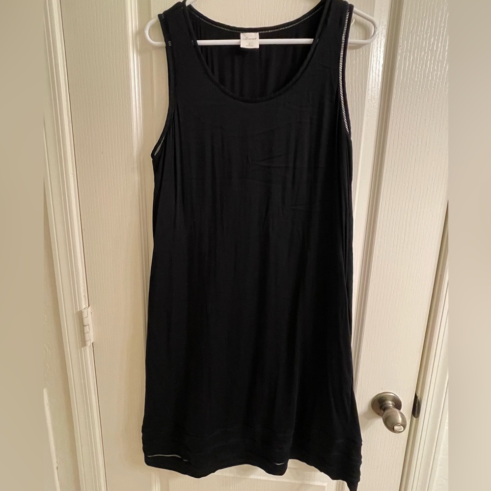Soma Classic Black Tank Top Dress
